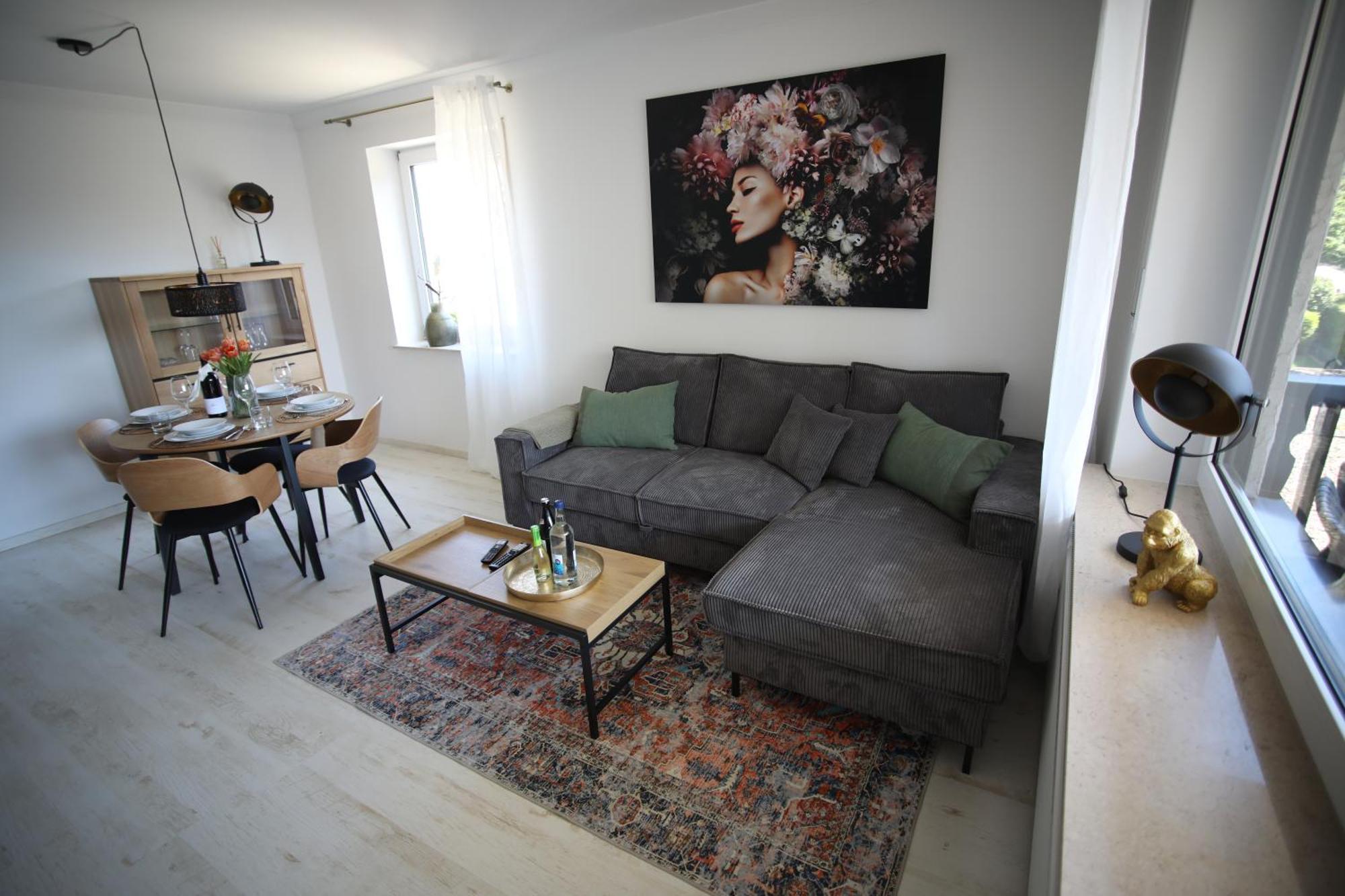 Zentral - Gemuetlich - Kueche - Balkon - Garage Appartement Bad Lippspringe Buitenkant foto
