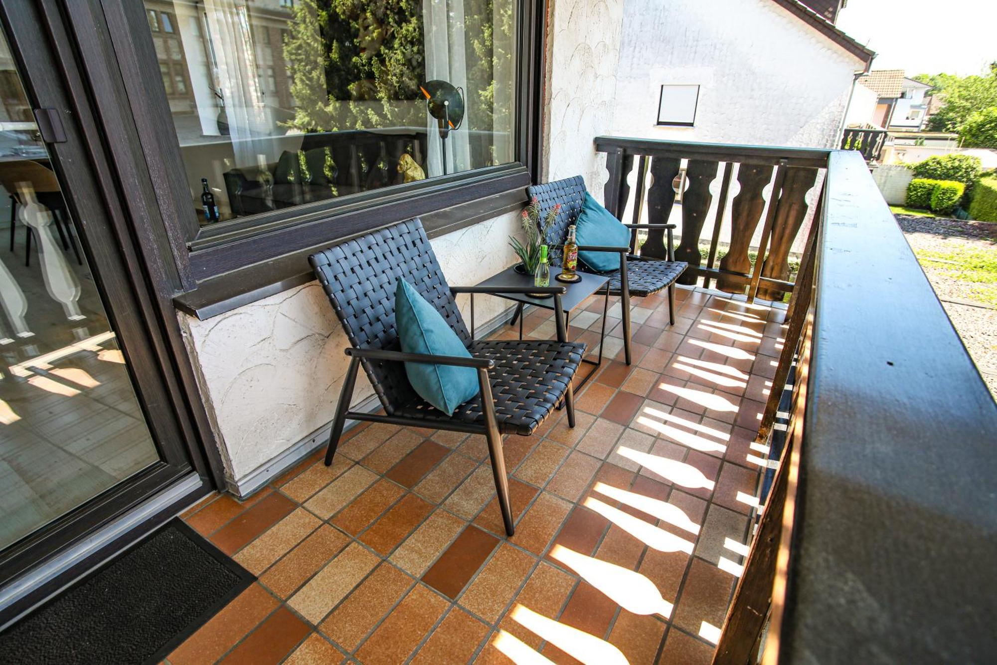 Zentral - Gemuetlich - Kueche - Balkon - Garage Appartement Bad Lippspringe Buitenkant foto